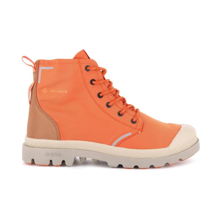 Palladium Pampa Lite+ Recycle WP+ Men\'s Boots Orange | UK F069-IWM